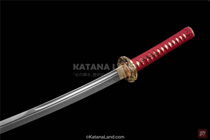 Samurai Katana with Orange Blade and BO-HI