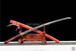 T10 Steel Blade Samurai Katana in Orange