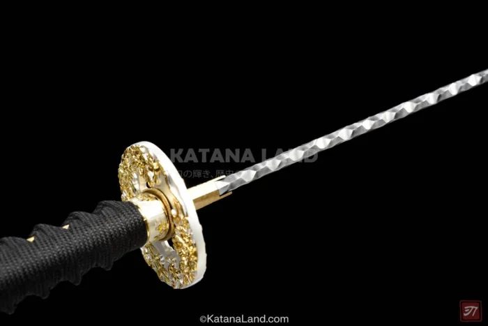 Authentic katana sword with Hamon finish