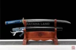 Black Samurai Katana featuring BO-HI and Hamon