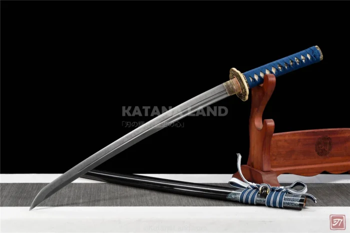 Elegant T10 Steel Katana Sword with Unique Hamon