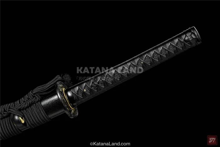 Exquisite Ryūko Tachi katana swords in black finish