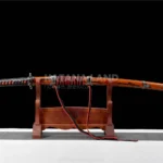 Crimson Eternal Blade Katana with Manganese Blade