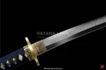 Traditional Japanese Katana with Unique Hamon