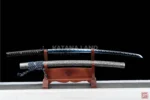 Gray Samurai Katana Featuring Hamon