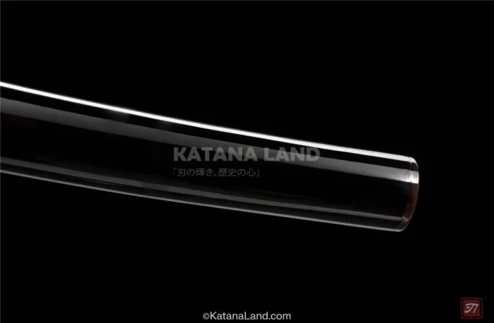 High-performance samurai katana with manganese edge