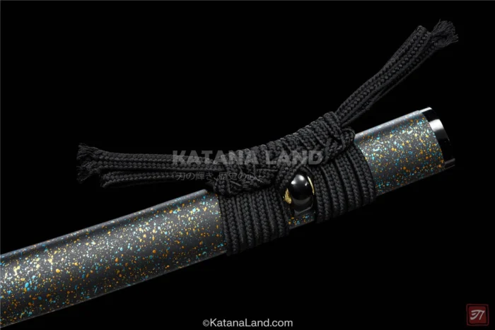 Hamon design on the Kangetsu Katana