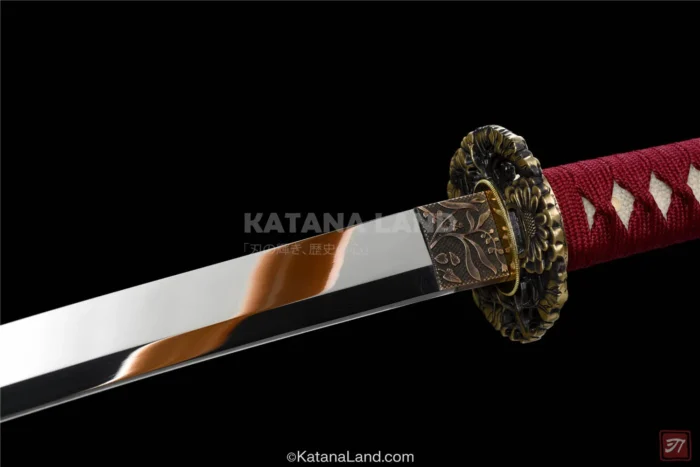 Stunning Samurai Katana with Reflective Surface