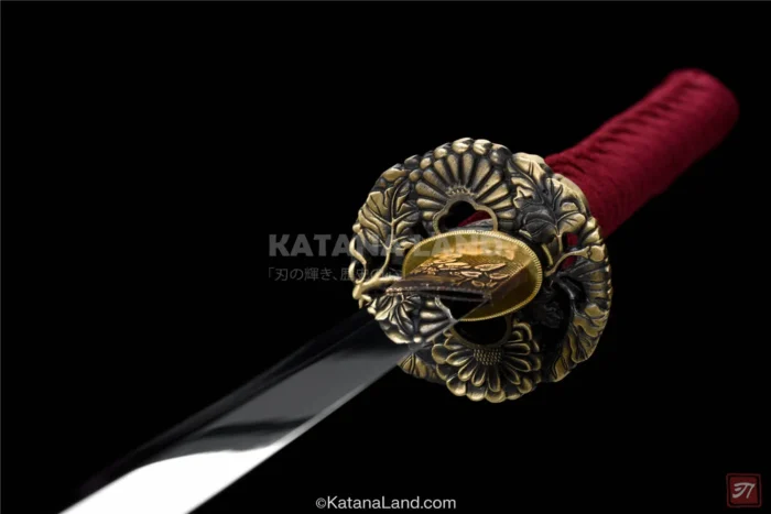 Unique Red Manganese Katana for Collectors