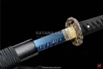 Elegant Black Blade Katana