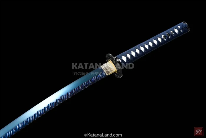 Azure Dragon Design Katana Sword