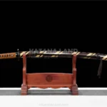 Yōkaisen Katana with Damascus steel blade