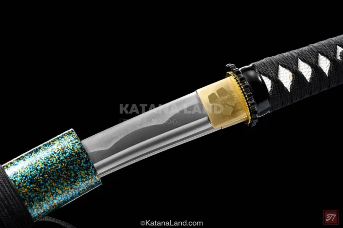 Detailed Hamon on Kōri no Tsurugi katana