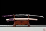 Pink Samurai Katana featuring Hamon