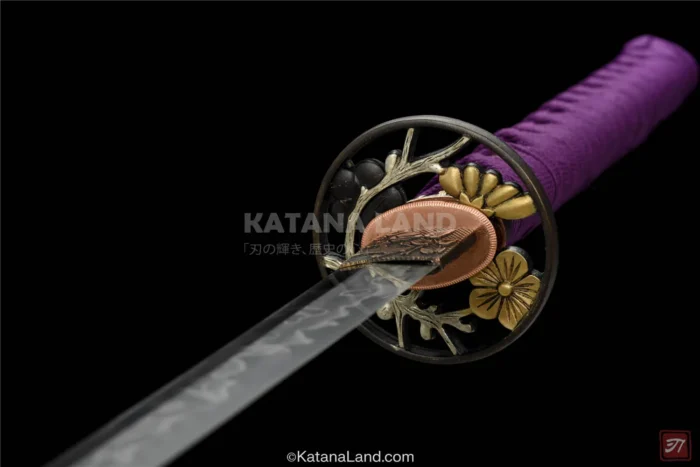 T10 Steel Samurai Katana with eye-catching color