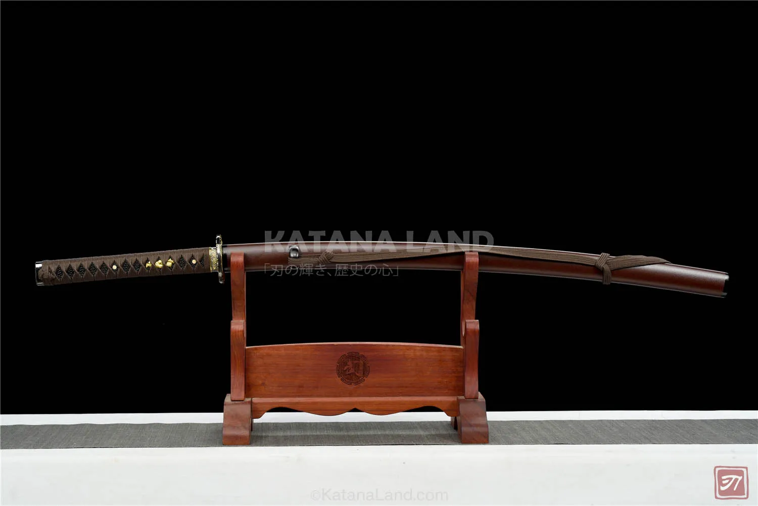 Tenkai Kyuka Katana with Damascus steel blade