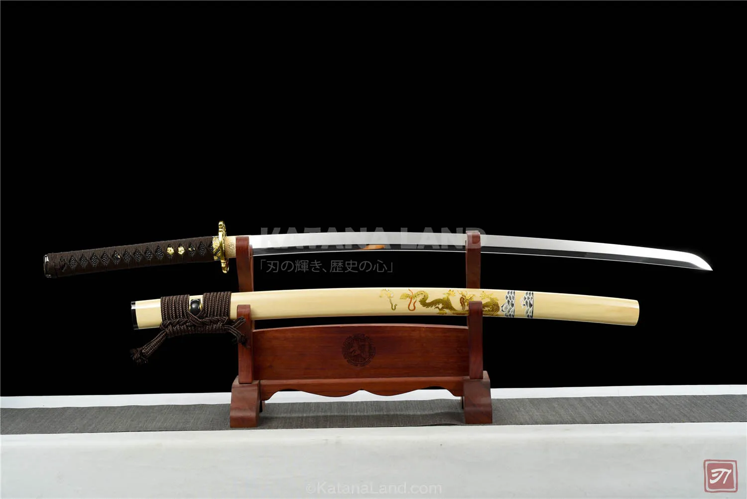 Yellow Samurai Katana for Collectors