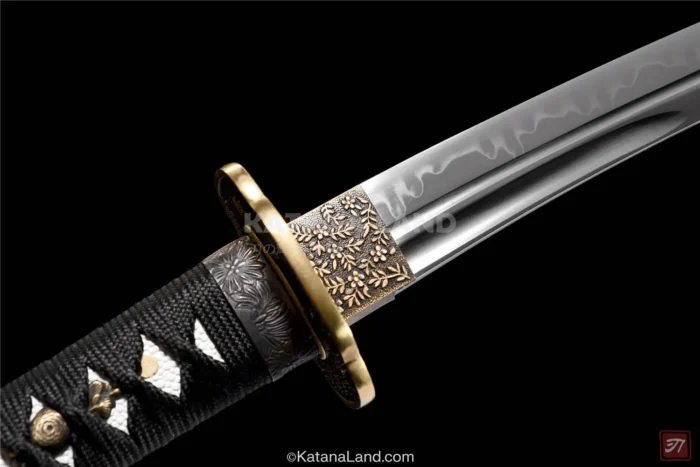Unique Purple Katana with Hamon