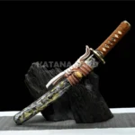 Onyx Katana with Damascus steel blade