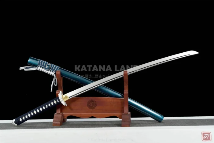 Elegant Manganese Katana Sword in Purple