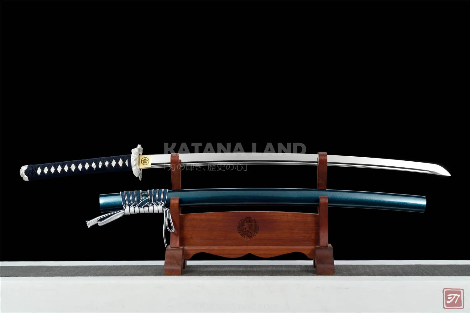 Purple Samurai Katana Featuring BO-HI