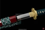 Eye-Catching Red Blade Katana