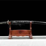 Ryūjin no Henge Katana with Damascus steel blade