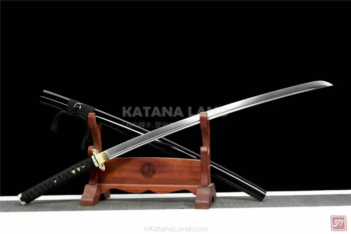 Elegant Bamboo Shadow Katana Design