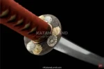 Authentic katana with beautiful Hamon pattern