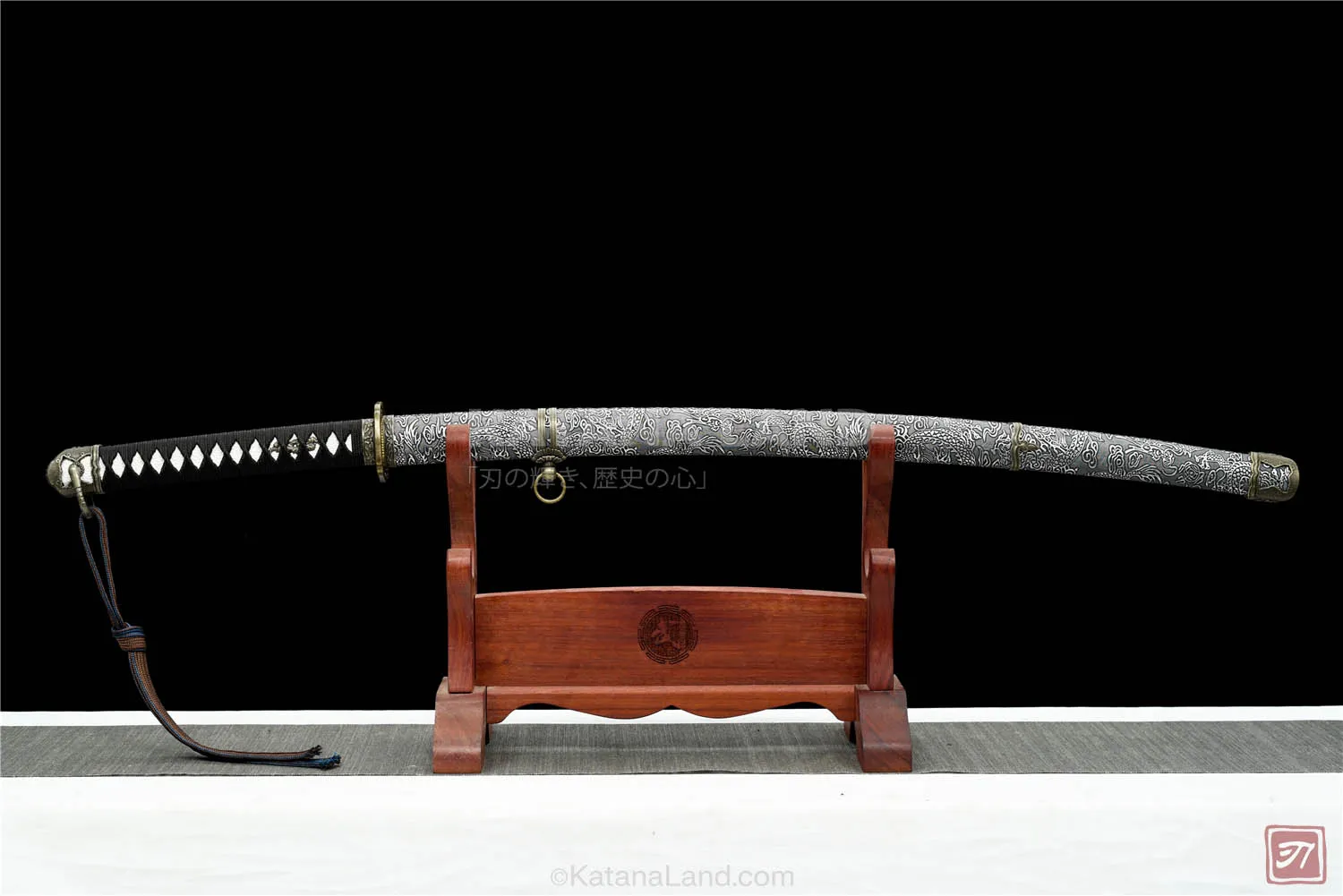 Shogun's Command Katana with Spring Steel Blade