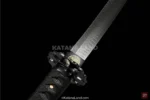 Premium Damascus steel samurai katana