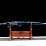 Mugen no Umi katana with Damascus steel blade