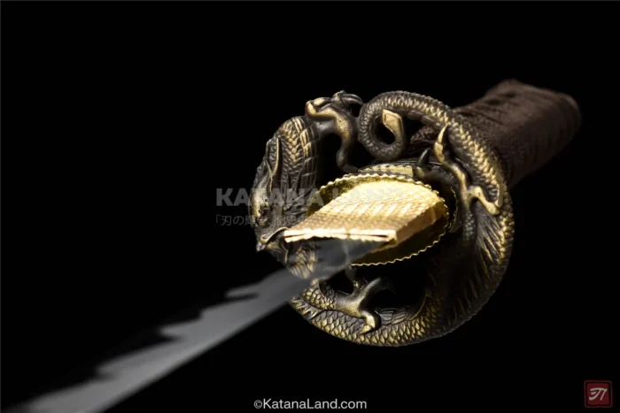 Hamon Pattern on Kingo Seishi Katana Sword