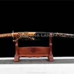 Shunran Kikyō Katana with Damascus steel blade