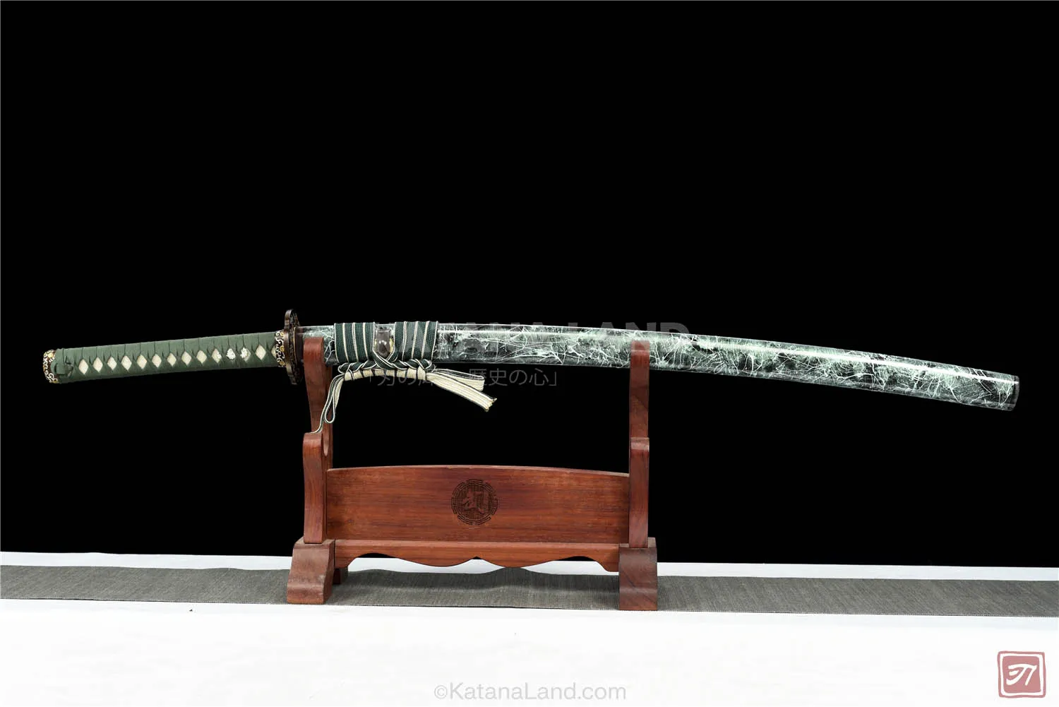 Aoi Kage Katana with Damascus steel blade