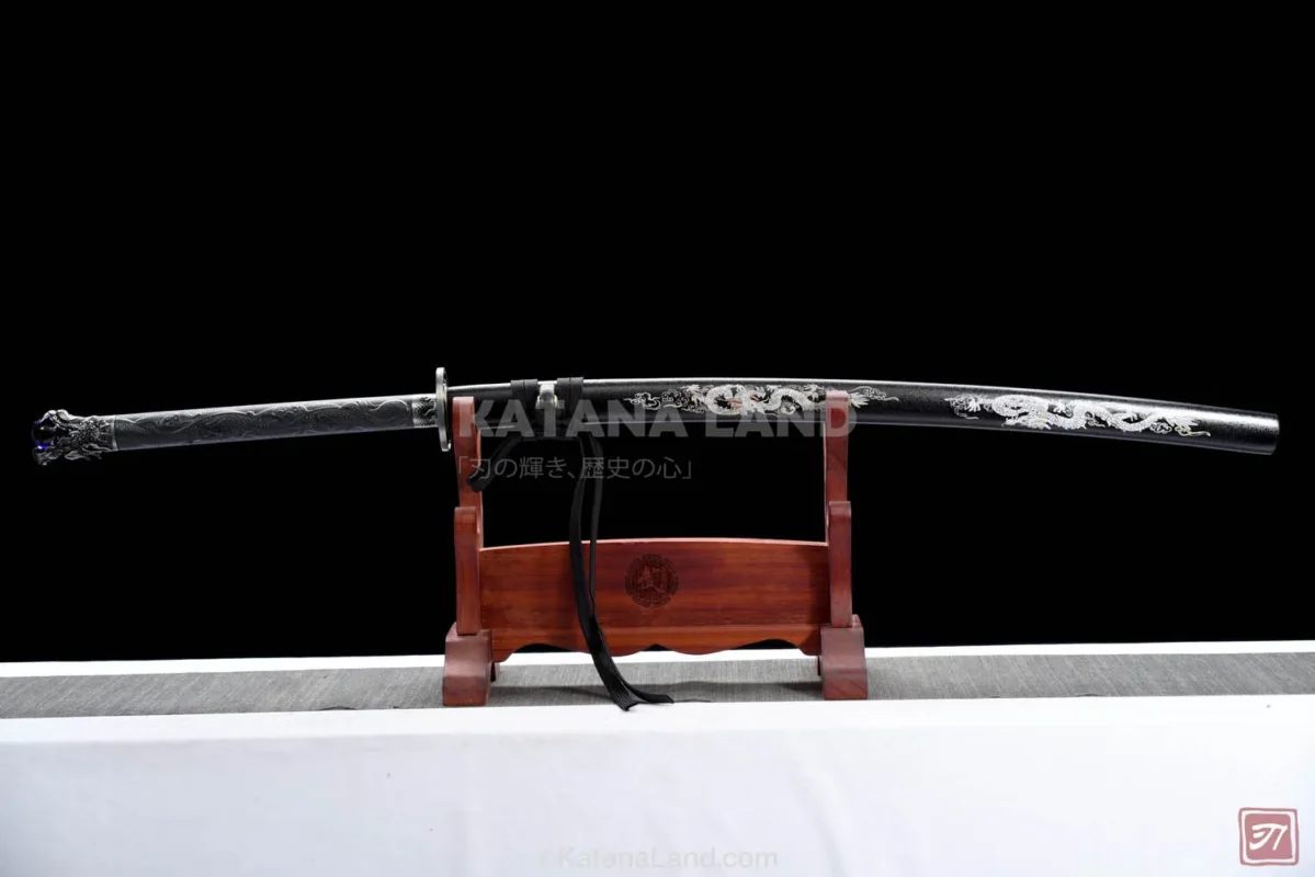 Kuroryu Katana with Manganese Blade