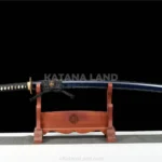 Yoruinari Katana with Damascus steel blade