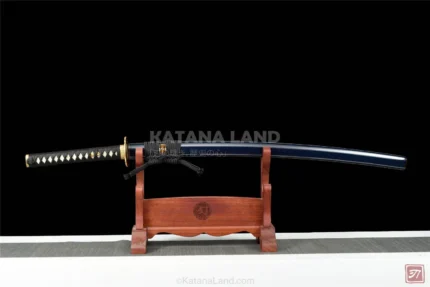 Yoruinari Katana with Damascus steel blade