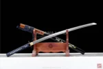 Elegant Black Katana with Unique Design