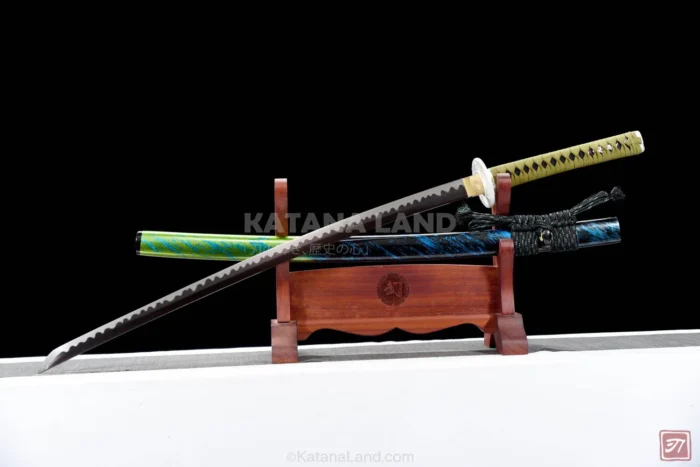 Samurai katana with Hamon