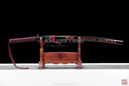 Fearless Spirit of Loyalty katana with medium carbon steel blade