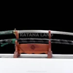 Seiryu Blade Katana with Black Spring Steel Blade