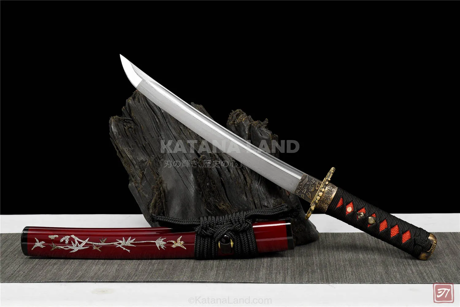 Red Samurai Katana featuring BO-HI