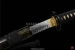 Elegant Black Blade Samurai Katana