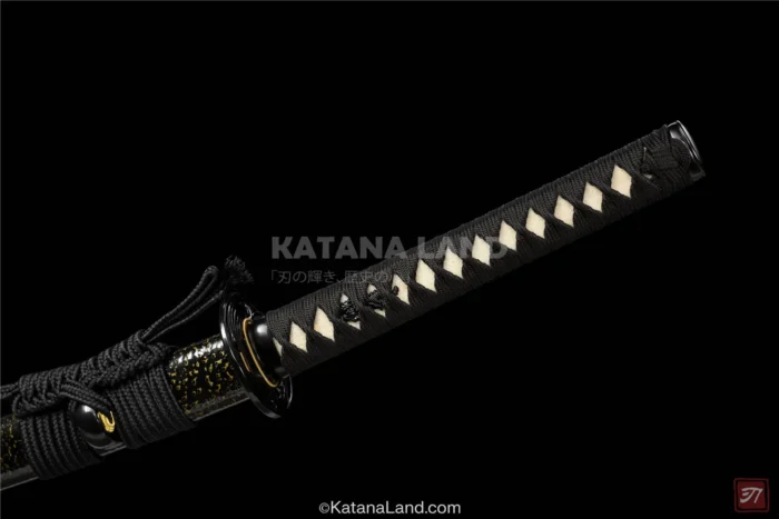Kagetora Black Samurai Sword with T10 Steel Blade