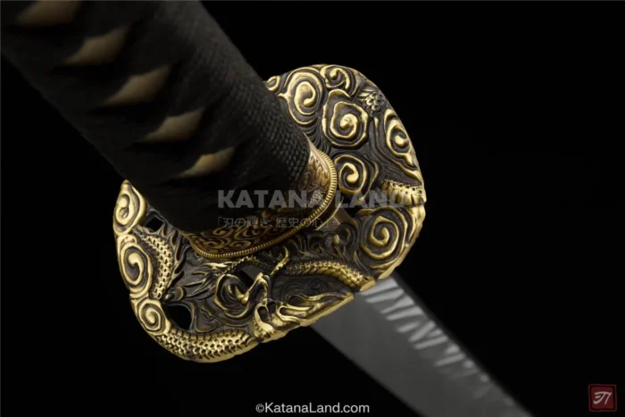 Authentic Bronze Katana with traditional design