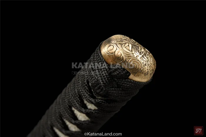 Distinctive Bronze finish on Shinryūin Katana