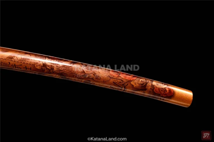 Elegant design of Shinryūin Katana