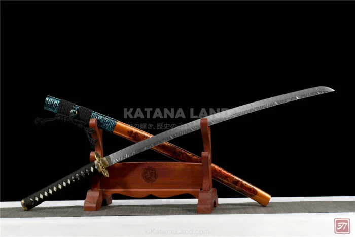 Handcrafted Shinryūin Katana with unique Hamon