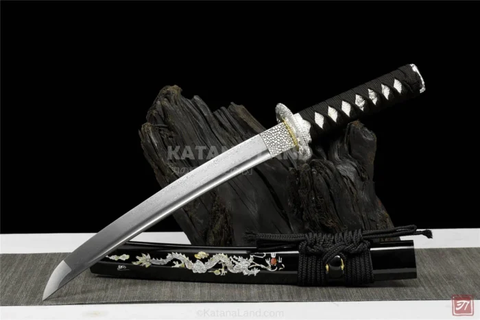 Black Shoryu Tanto samurai katana